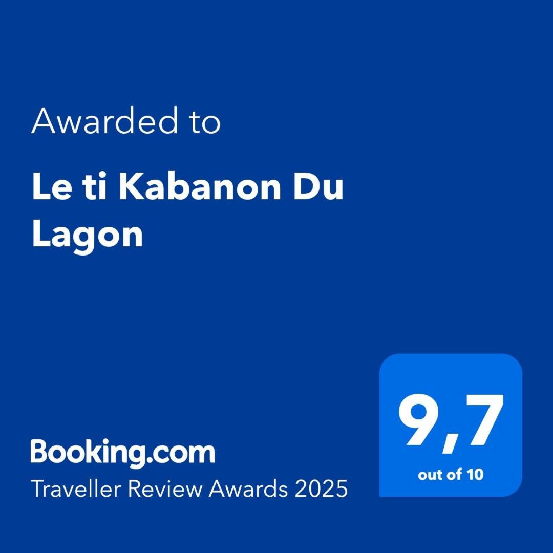 Le Ti Kabanon Du Lagon La Saline Le Bains Exteriér fotografie